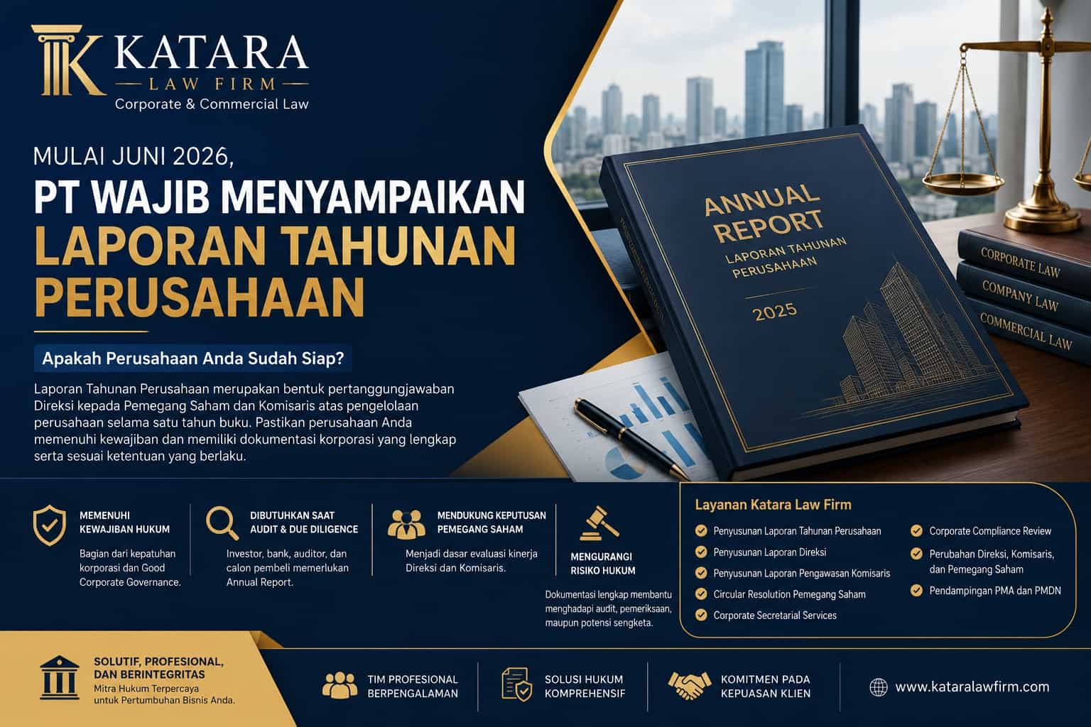 Risiko Hukum dan Bisnis Jika Perusahaan Tidak Menyiapkan Annual Report